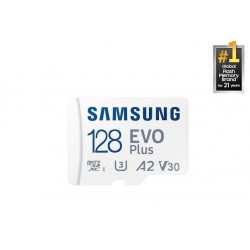 Карта памяти Samsung MICRO SDXC EVO+ V10 MB-MC128SA/EU 128GB (белый)