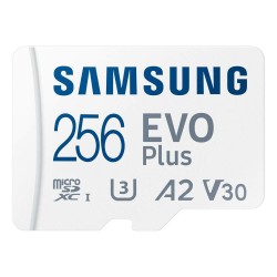 Карта памяти Samsung MicroSDXC EVO+ V10 256GB (MB-MC256SA/EU) (белый)
