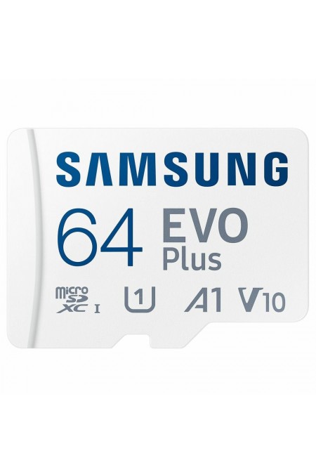 Карта памяти Samsung MicroSDXC 64GB (MB-MC64SA/EU) + SD адаптер 