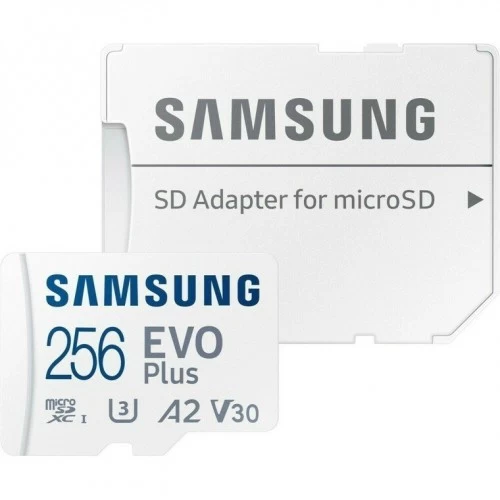 Карта памяти Samsung MicroSDXC EVO Plus 256GB (MB-MC256SA/APC) (белый) 