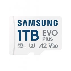 Карта памяти Samsung MicroSDXC EVO Plus MB-MC1T0SA/KR 1TB A2 U3 V30 +SD адаптер