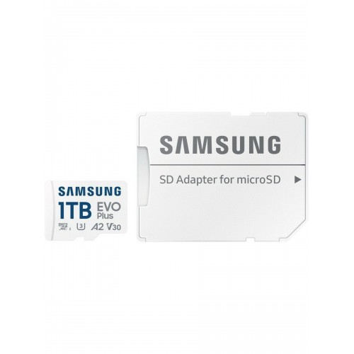 Карта памяти Samsung MicroSDXC EVO Plus MB-MC1T0SA/KR 1TB A2 U3 V30 +SD адаптер 2