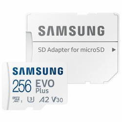 Карта памяти Samsung MicroSDXC EVO+ V10 256GB (MB-MC256SA/EU) (белый)
