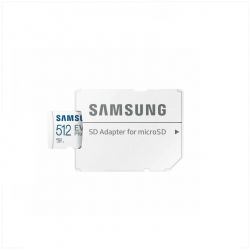 Карта памяти Samsung MicroSDXC MB-MC512SA/KR 512GB + SD адаптер (белый)