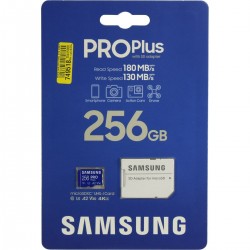 Карта памяти Samsung PRO Plus (MB-MD256SA/EU) 256GB (белый)