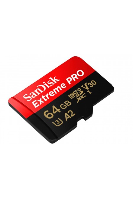 Карта памяти SanDisk Extreme Pro microSD UHS I 64GB (SDSQXCU-064G-GN6MA) 3