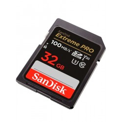 Карта памяти SanDisk Extreme PRO SDHC UHS-I SDSDXXO-032G-GN4IN 32GB (черный)