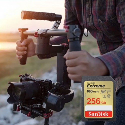 Карта памяти SanDisk Extreme (SDSDXVV-256G-GNCIN) 256GB (черный) 7