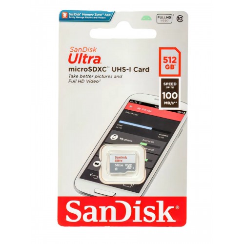 Карта памяти SANDISK MICRO SDXC 512GB UHS-I (SDSQUNR-512G-GN3MN) 9