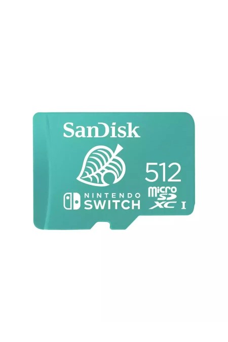 Карта памяти SanDisk microSD (SDSQXAO-512G-GN3ZN) Class 10 UHS-I A1 C10 V30 U3 512GB (бирюзовый) 