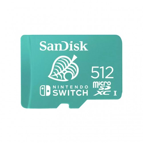Карта памяти SanDisk microSD (SDSQXAO-512G-GN3ZN) Class 10 UHS-I A1 C10 V30 U3 512GB (бирюзовый) 6
