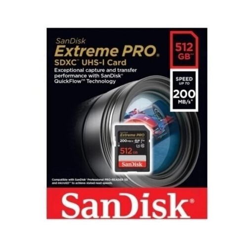 Карта памяти SanDisk microSDXC Class 10 UHS-I A2 C10 V30 U3 Extreme Pro 512GB + SD адаптер (SDSQXCD-512G-GN6MA) (красный/серый) 3