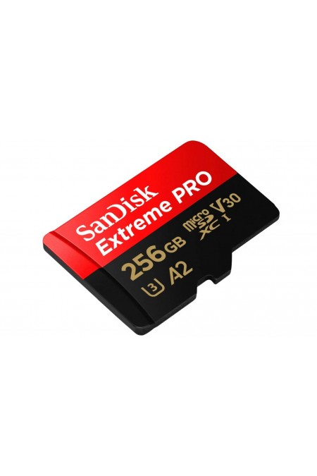 Карта памяти SanDisk microSDXC Extreme ProSDSQXCD-256G-GN6MA 256GB + SD адаптер (черный) 1
