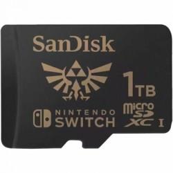 Карта памяти Sandisk microSDXC Nintendo Switch (SDSQXAO-1T00-GN6ZN) 1TB (черный)
