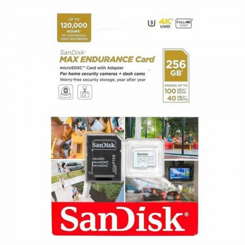 Карта памяти SanDisk microSDXC UHS-3 SDSQQVR-256G-GN6IA 256GB (белый) 6