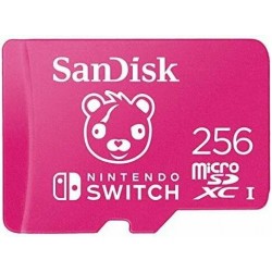 Карта памяти SanDisk microSDXC UHS-I SDSQXAO-256G-GN6ZG 256GB (розовый)