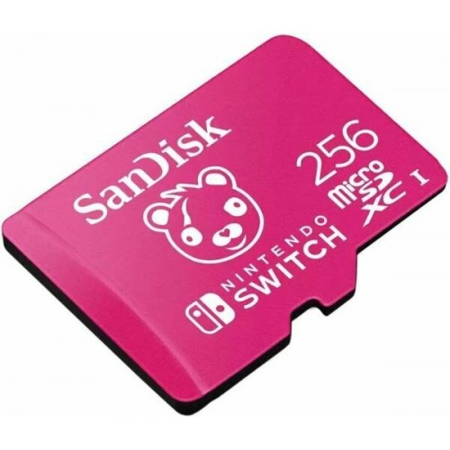 Карта памяти SanDisk microSDXC UHS-I SDSQXAO-256G-GN6ZG 256GB (розовый) 1