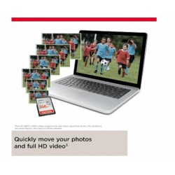 Карта памяти SanDisk SDXC Class 10 UHS-I Ultra 120MB/s 256GB (SDSDUNC-256G-GN6IN) (черный)