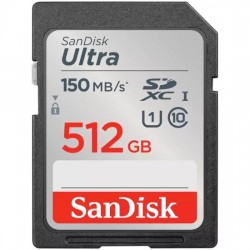 Карта памяти SanDisk SDXC UHS-I SDSDUNC-512G-GN6IN 512GB (черный)