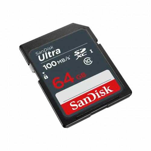 Карта памяти SanDisk SDXC UHS-I SDSDUNR-064G-GN3IN 64GB (черный) 4