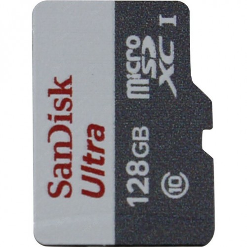 Карта памяти SanDisk Ultra microSDXC Class 10 UHS-I 100MB/s 128GB (SDSQUNR-128G-GN6MN) (серебристый) 9