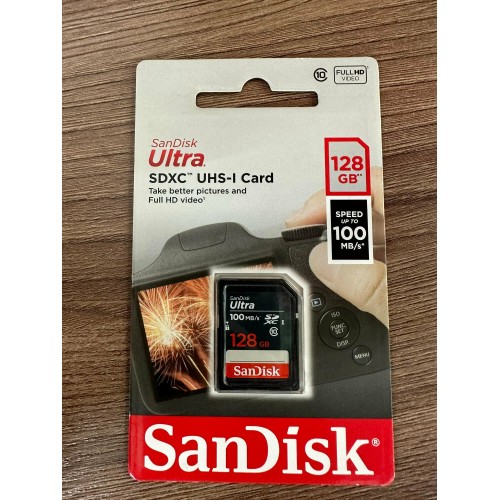 Карта памяти SanDisk Ultra SDHC/SDXC UHS-I 128GB (SDSDUNR-128G-GN3IN) (черный) 3
