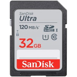 Карта памяти SanDisk Ultra UHS-I (SDSDUN4-032G-GN6IN) 32GB (черный)