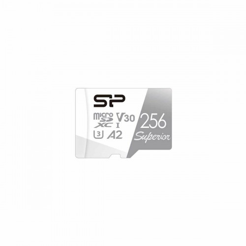 Карта памяти Silicon Power Superior Pro microSDXC Colorful UHS Class 3 Class 10 256GB + SD адаптер (SP256GBSTXDA2V20SP) (черный) 6