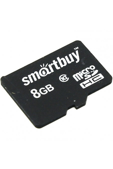 Карта памяти Smartbuy microSDHC class 10 Transflash 8GB (SB8GBSDCL10-00) 1