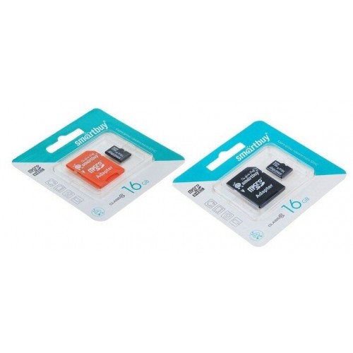Карта памяти SmartBuy microSDHC Class 10 UHS-I U1 16GB (черный) 2