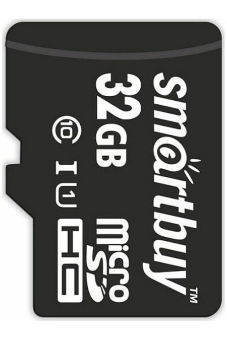 Карта памяти SmartBuy microSDHC Class10 UHS-I SB32GBSDCL10-00 32GB (черный) 1