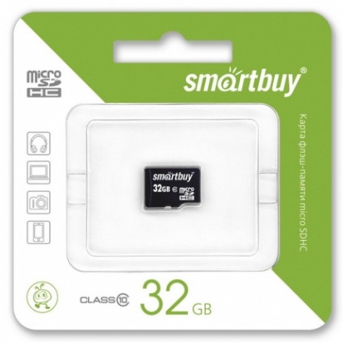 Карта памяти SmartBuy microSDHC Class10 UHS-I SB32GBSDCL10-00 32GB (черный) 3