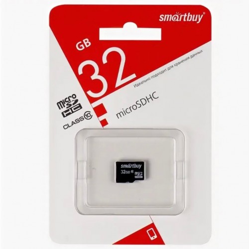 Карта памяти SmartBuy microSDHC Class10 UHS-I SB32GBSDCL10-00 32GB (черный) 6