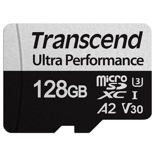 Карта памяти Transcend microSD 340S Class 10 UHS-I U3 A2 128GB + SD адаптер (TS128GUSD340S) (черный) 4
