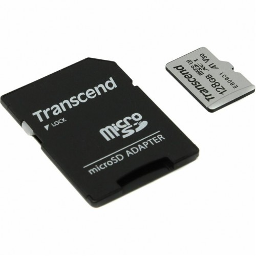 Карта памяти Transcend microSD 340S Class 10 UHS-I U3 A2 128GB + SD адаптер (TS128GUSD340S) (черный) 5