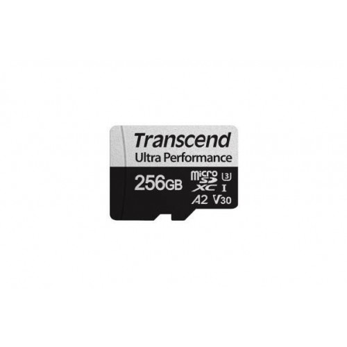 Карта памяти Transcend microSD 340S Class 10 UHS-I U3 A2 256GB + SD адаптер (TS256GUSD340S) (черный) 4