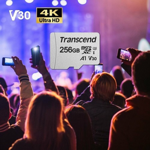 Карта памяти Transcend microSDXC 300S Class 10 U3 A1 V30 256GB (TS256GUSD300S-A) (черный) 5