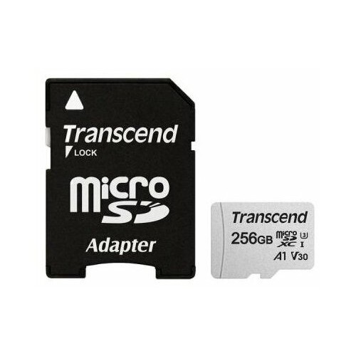 Карта памяти Transcend microSDXC 300S Class 10 U3 A1 V30 256GB (TS256GUSD300S-A) (черный) 8