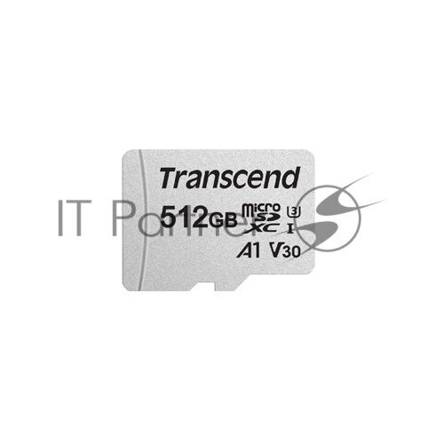 Карта памяти Transcend microSDXC I U3 V30 A1 512GB (серебристый) 5