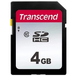 Карта памяти Transcend SDHC Class 10 UHS-I U1 R95 4GB (черный)