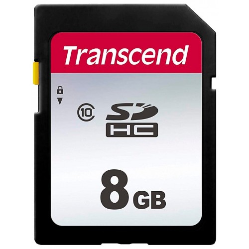 Карта памяти Transcend SDHC Class 10 UHS-I U1 R95 8GB (TS8GSDC300S) 1