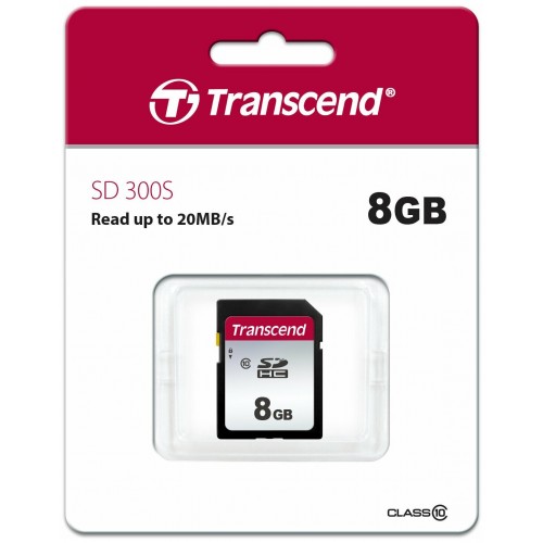 Карта памяти Transcend SDHC Class 10 UHS-I U1 R95 8GB (TS8GSDC300S) 3