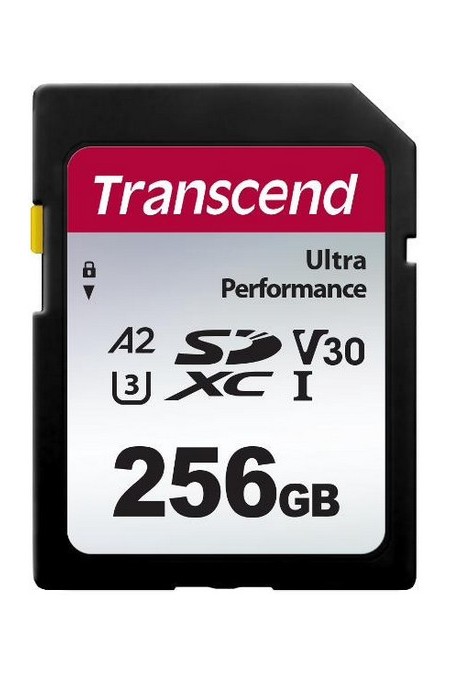 Карта памяти Transcend SDXC 340S UHS-I Class U3 V30 A2 256GB (TS256GSDC340S) 