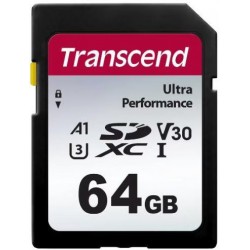 Карта памяти Transcend SDXC 340S UHS-I Class U3 V30 A2 64GB (TS64GSDC340S)
