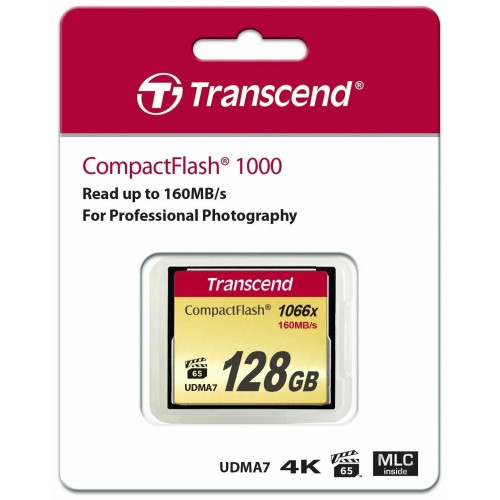Карта памяти Transcend TS CF1000 128GB (TS128GCF1000) (черный) 2