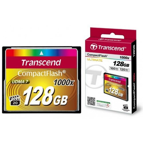 Карта памяти Transcend TS CF1000 128GB (TS128GCF1000) (черный) 3