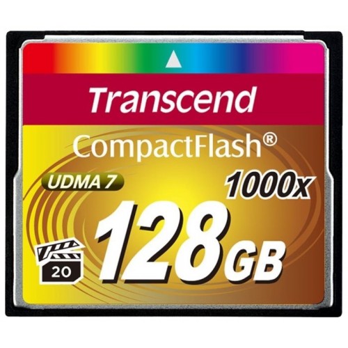 Карта памяти Transcend TS CF1000 128GB (TS128GCF1000) (черный) 4