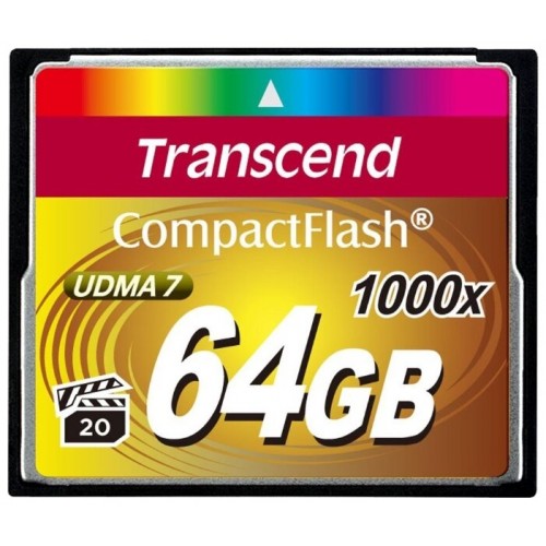 Карта памяти Transcend TS CF1000 64GB (TS64GCF1000) (черный) 