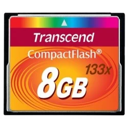 Карта памяти Transcend TS CF133 8GB (TS8GCF133) (черный)