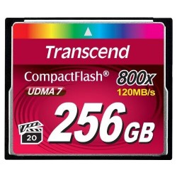 Карта памяти Transcend TS CF800 ( TS256GCF800 ) 256GB (черный)